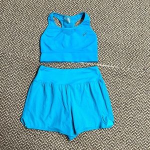 ASIC Sport Bra and Short Set